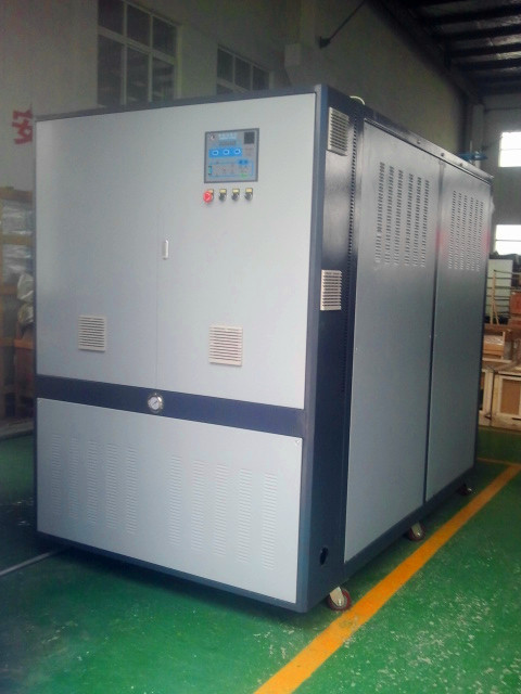 大型油加熱器，350度高溫模溫機，油電加熱設備